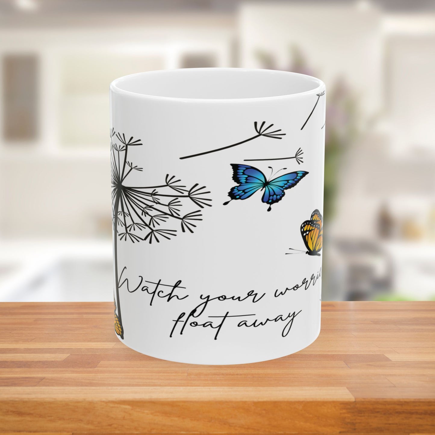 Worries Float Away Mug